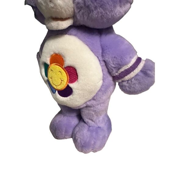 Care Bears Plush Fit n Fun Harmony Bear Exercise Purple Talking Sings Works - Picture 8 of 10